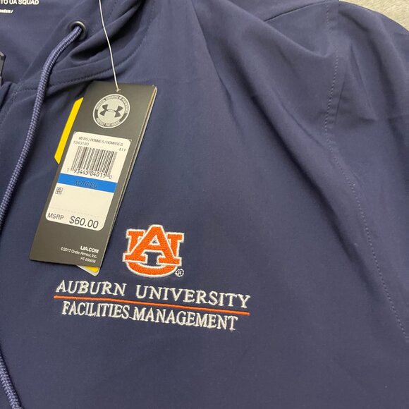 Under Armour AUBURN Jacket Warmup XL Tigers Facilities Management - Picture 2 of 9